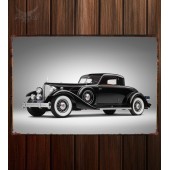 Металлическая табличка Packard Twelve Custom Coupe by Dietrich (1007)